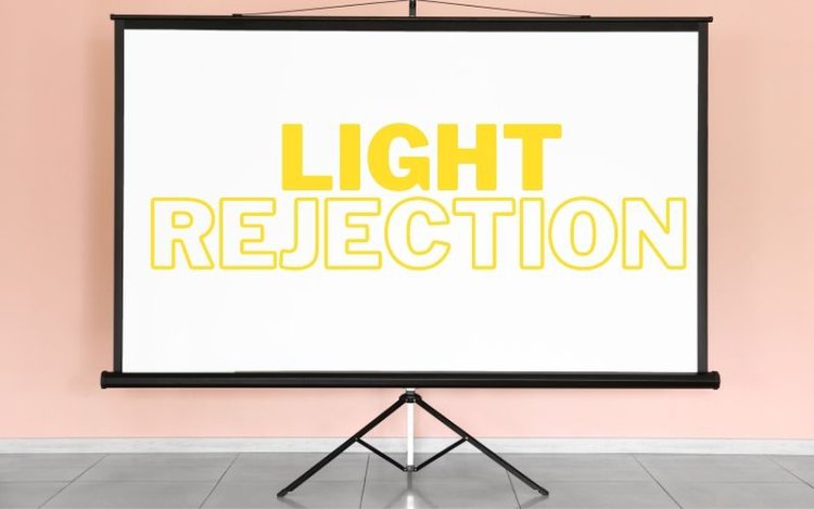 light rejection screens