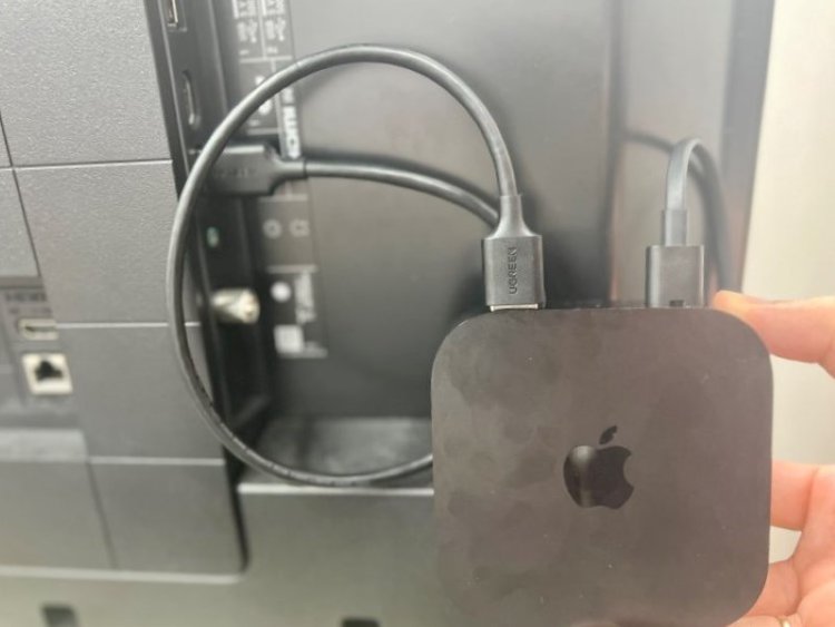 use HDMI cable to connect Apple TV to a TV
