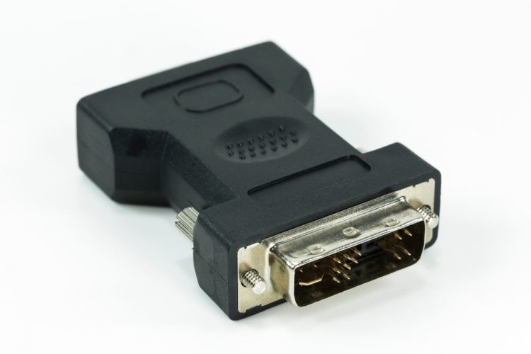 DVI-A to VGA adapter