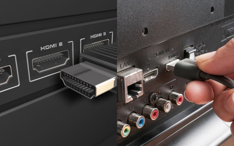 a HDMI and HDMI ARC in comparison