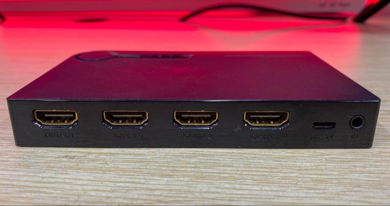 an HDMI switch 3 in 1 out