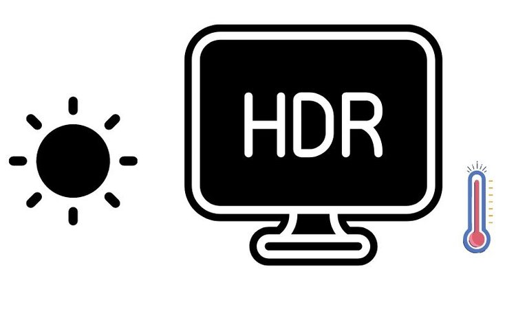 reason HDR decrease brightness