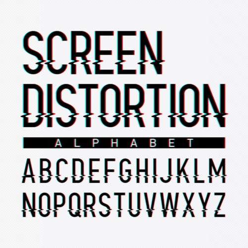 screen distortion