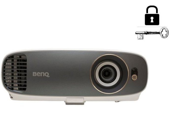 How To Unlock a BenQ Projector?