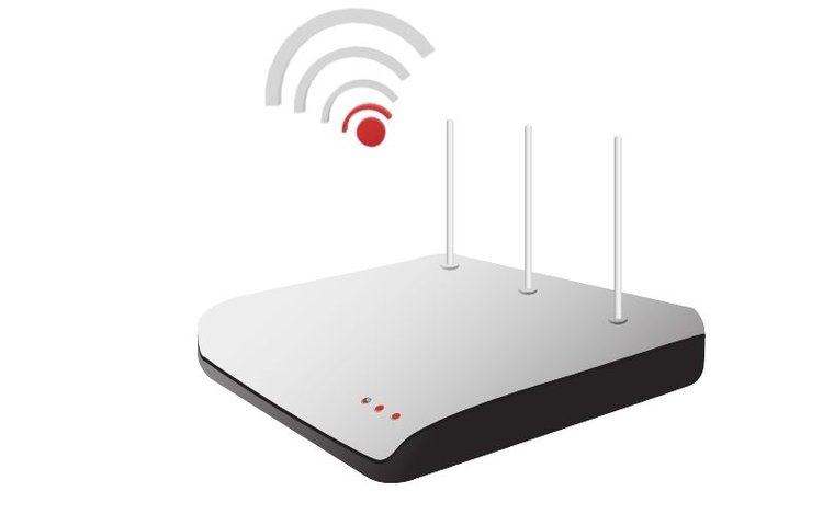 weak wifi signal on router