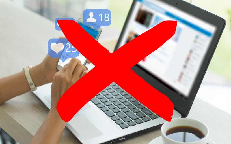 avoid posting on social media