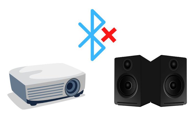 Neither the Projector Nor the Speaker Have Bluetooth