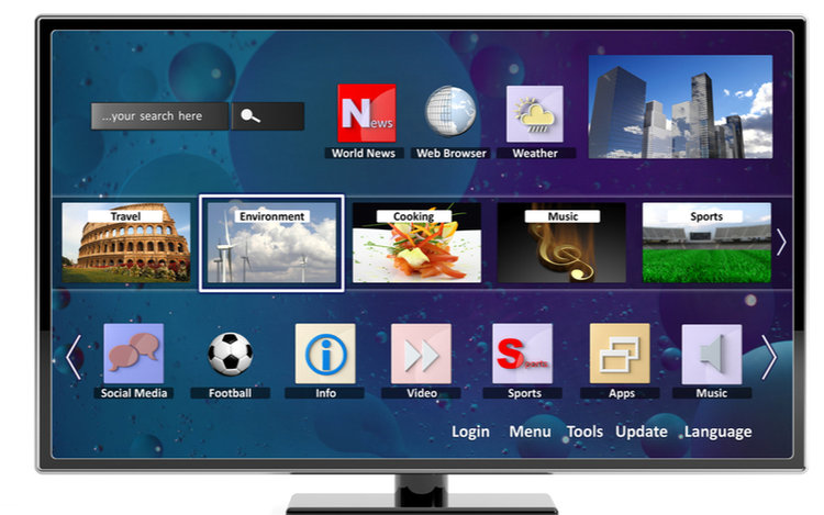 Smart TV buttons