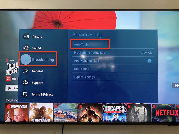 What is “Auto Tuning” in Samsung TV's?