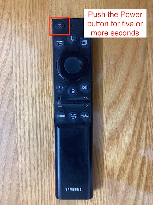 Resetting deals samsung remote