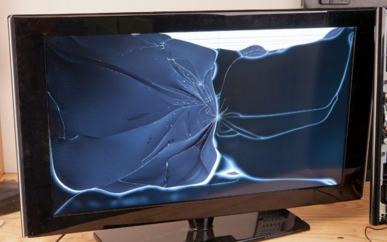 how to fix internally cracked tv screen