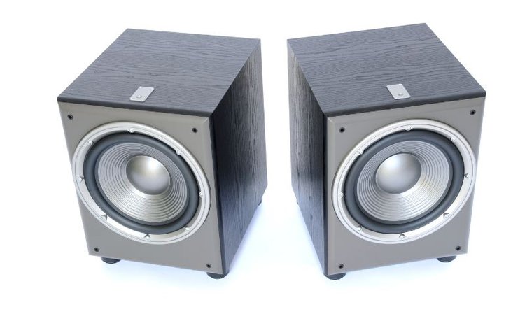 a pair of subwoofers