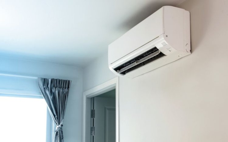 air conditioner in a room