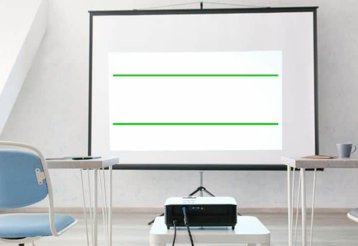 Black/Green Horizontal Lines on Projector Screen: Causes and Solutions