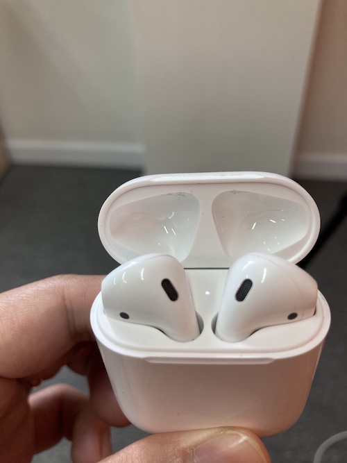 put airpods in the pairing mode