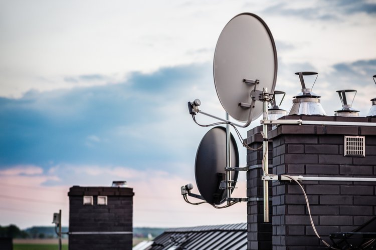 Home satellite dishes