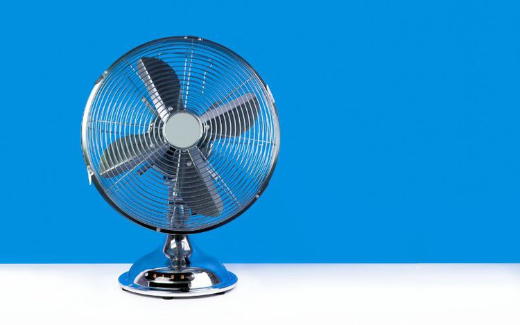 a small electric fan