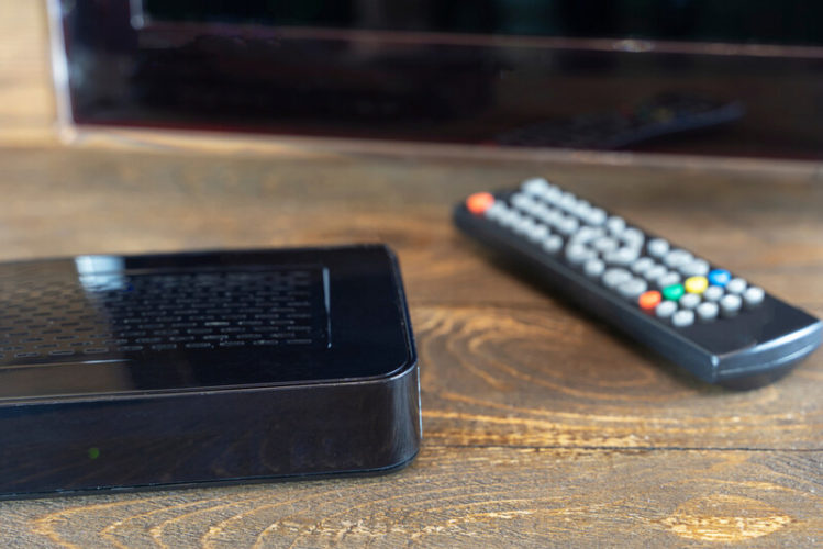 TV set-top box and remote control