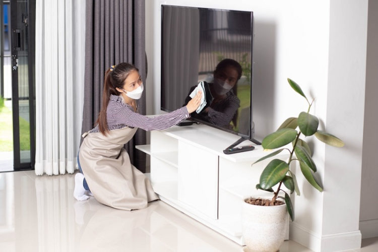 clean - dry your TV