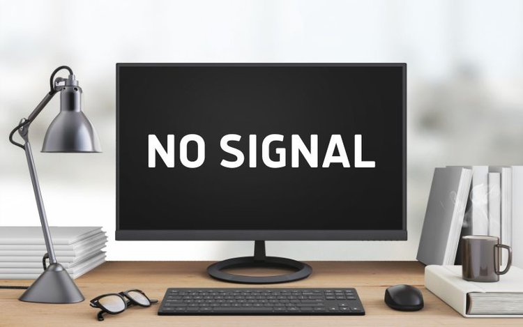 monitor has no signal