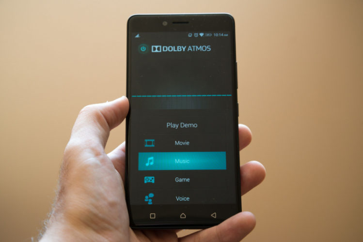 Dolby Atmos in a smartphone