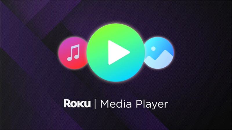 Roku Media Player startup screen