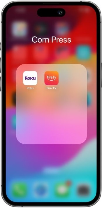 The Roku and Fire TV remote apps on iPhone 13