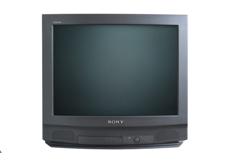 an old Sony TV