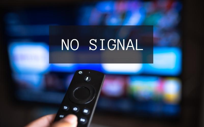 fire stick says no signal