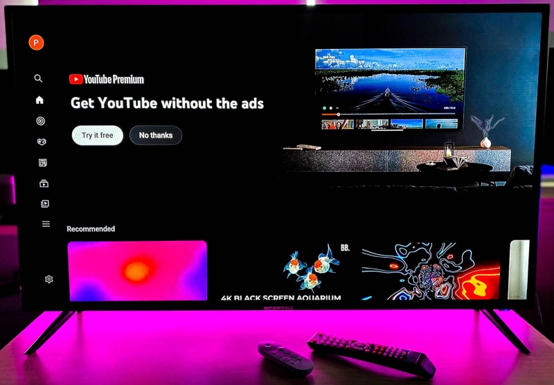 watch Youtube on a Chromecast with Google TV