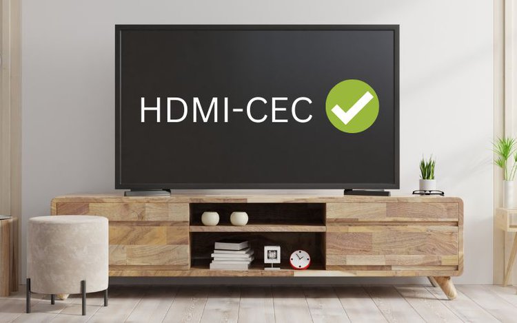 HDMI-CEC-Einstellung ist auf dem Fernseher eingeschaltet