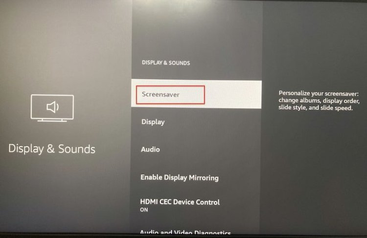 how to add photos to amazon fire tv screensaver
