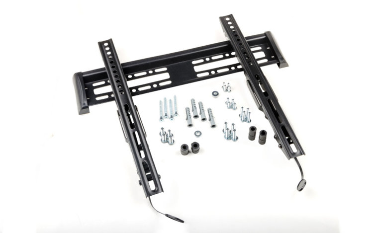 TV's wall mount bracket with screws