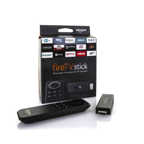 fire stick TV in black
