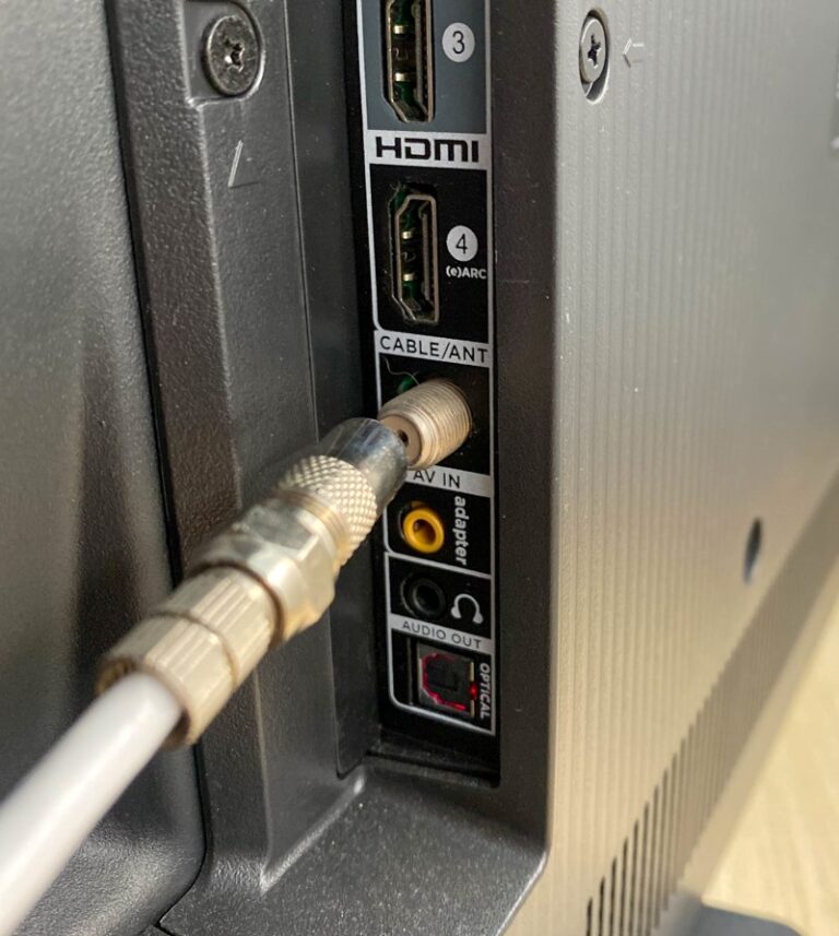 How to Connect Coaxial Cable to Smart TVs Step-by-Step