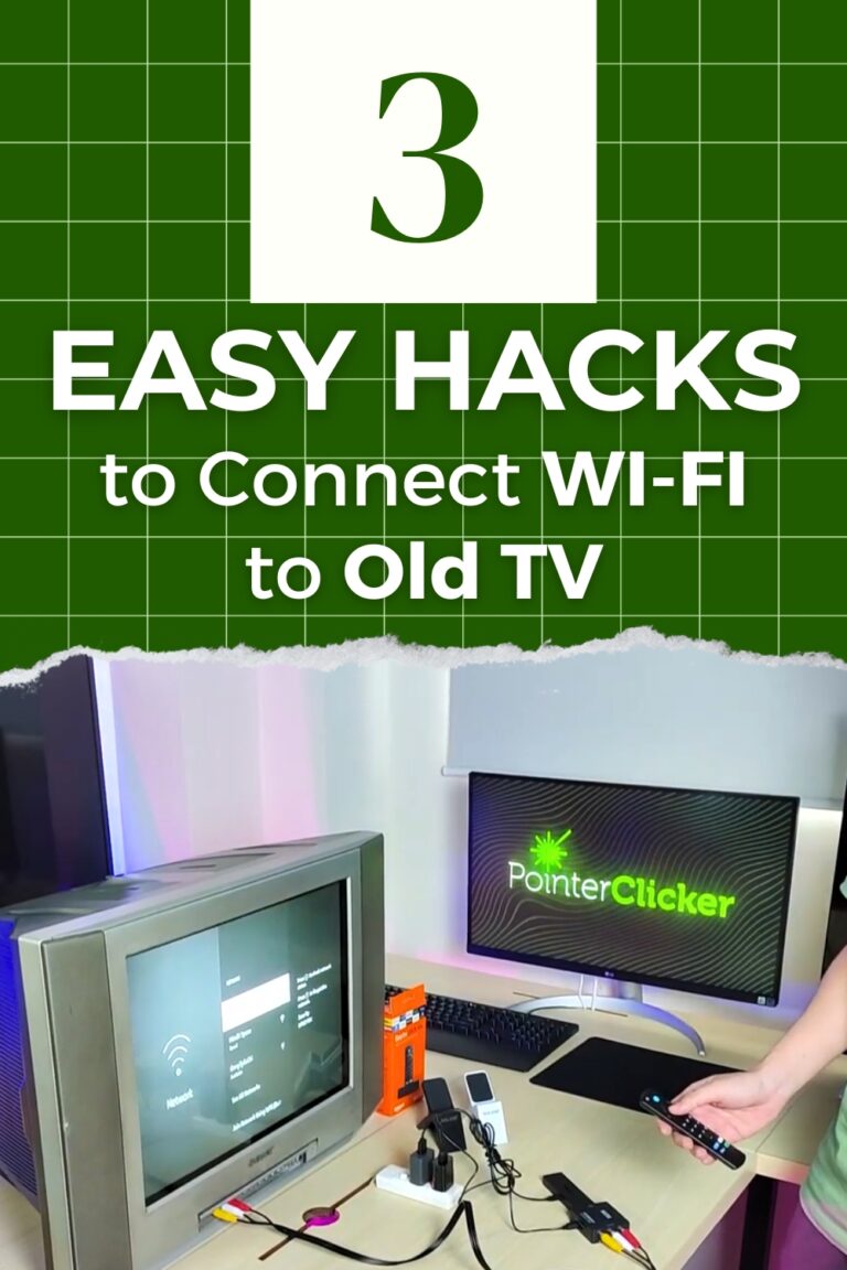 3 Ways to Connect an Old TV to Wi-Fi? (With/Without HDMI)