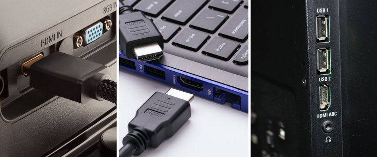 HDMI In vs. vs. Ports Pointer Clicker