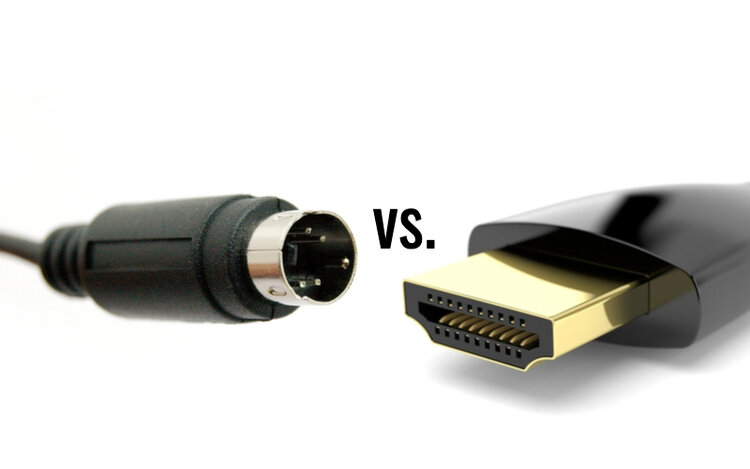 Svideo and hdmi