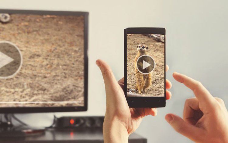 casting video from smartphone to tv