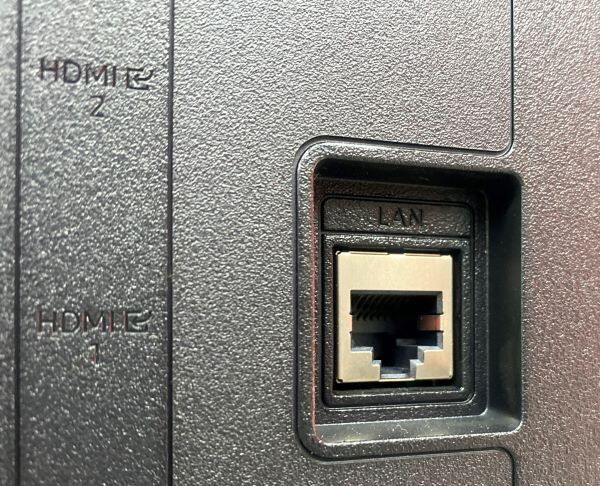 Ethernet port on Samsung TV