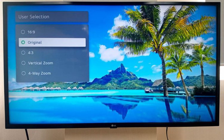 Change the Aspect Ratio on a LG TV