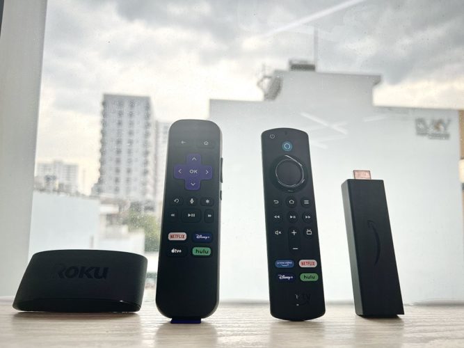 Roku Player & Remote vs Fire Stick & Remote