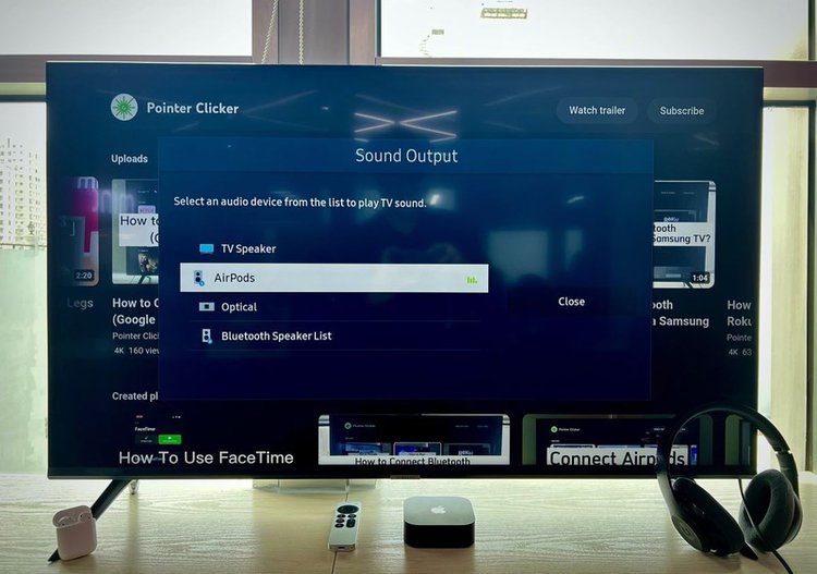 Connect a Bluetooth device to your Samsung TV