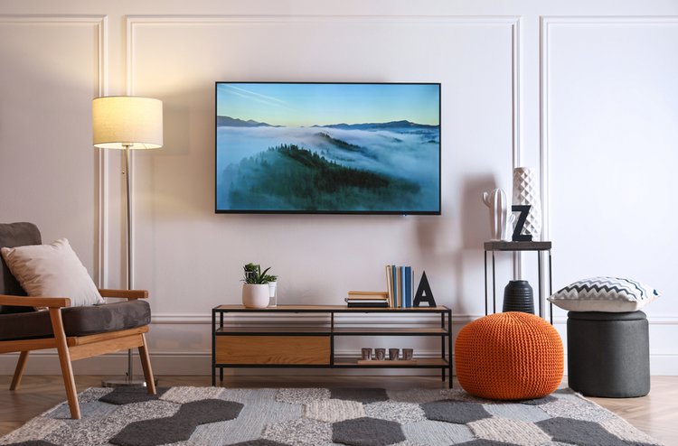 Smart TV in the living room