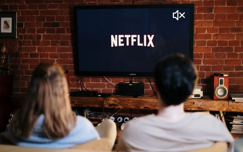 no sound when watching Netflix on TV