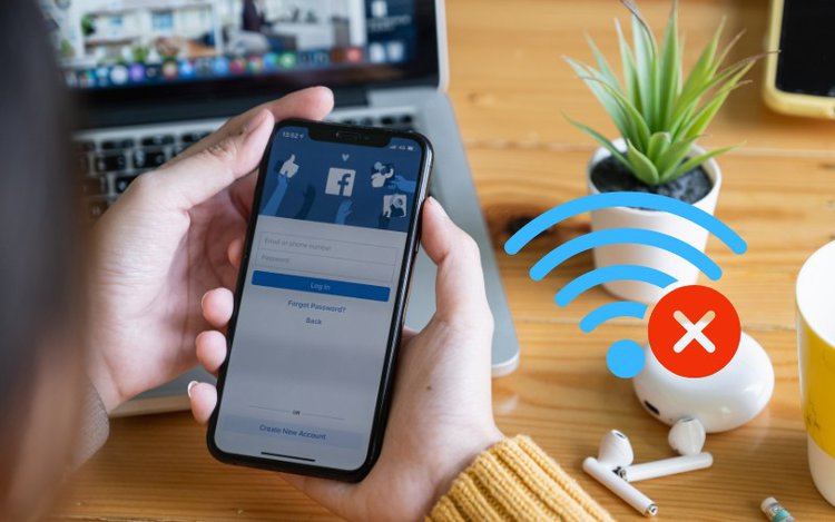 wifi don't allow facebook access on a phone