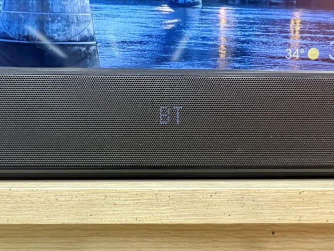 BT (Bluetooth) connection method of an LG soundbar
