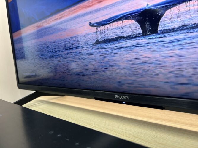 Sony TV - close look