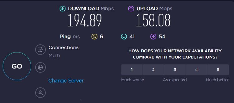 Wi-Fi Speed With a VPN Turned Off