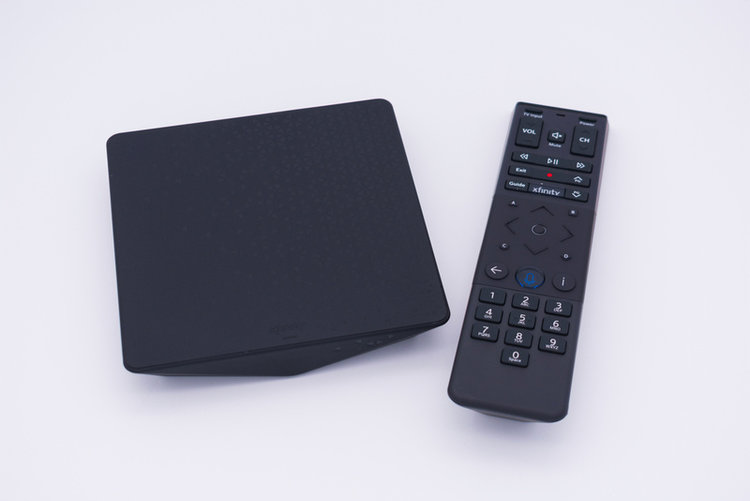 Xfinity TV box and its remote